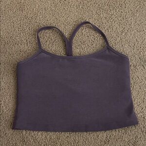 Spacedye Slim Racerback Cropped Tank